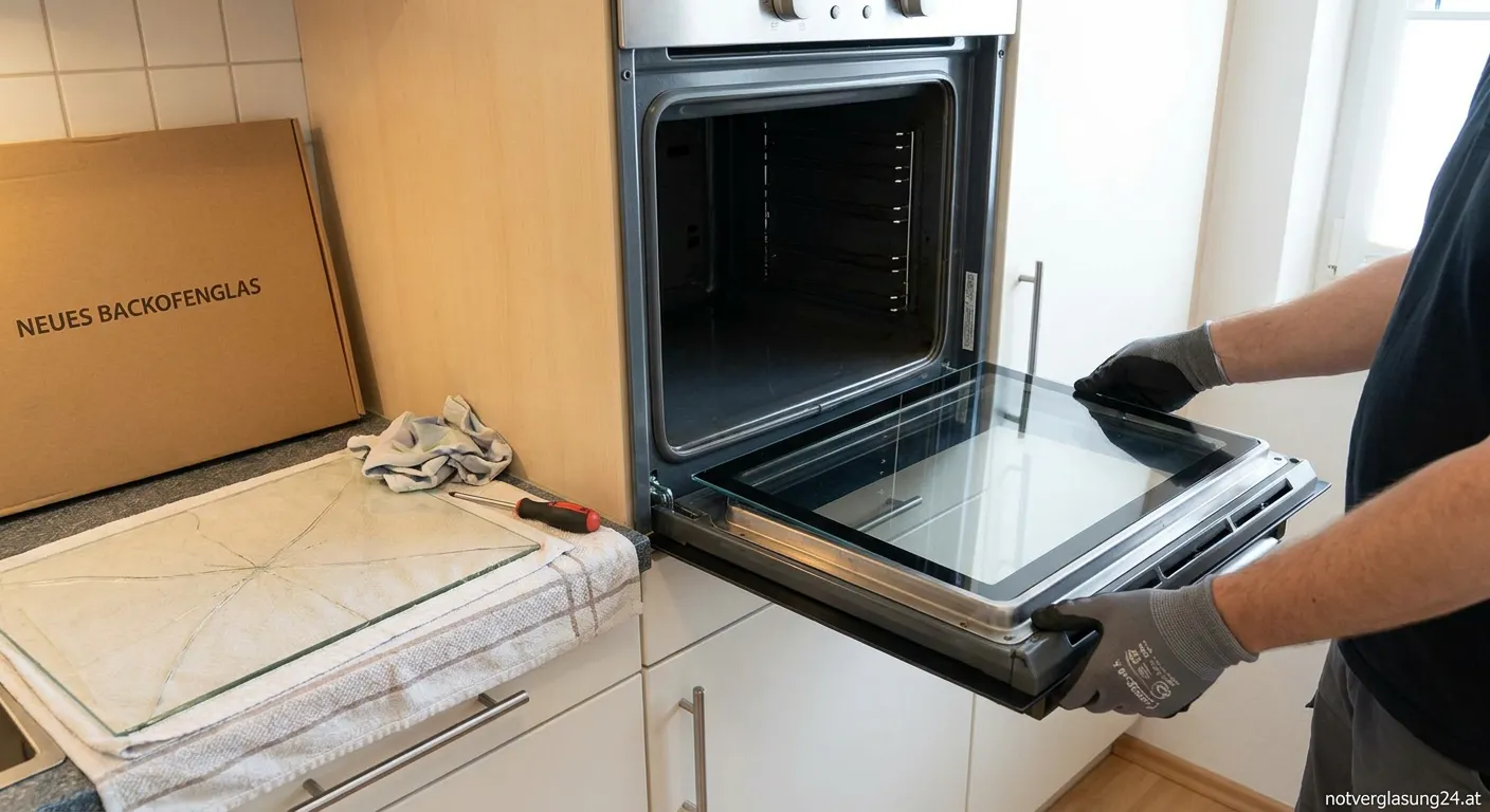Hitzebeständiges Glas für Backofen zum Austauschen